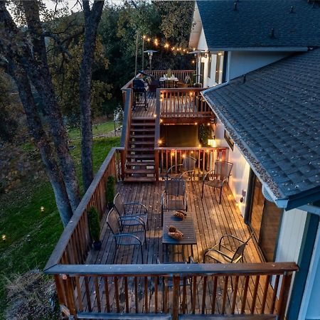 Sequoia'S Dream With Mountain View, Spa, Heated Floor, Bar, Cinema! Oakhurst Exterior foto